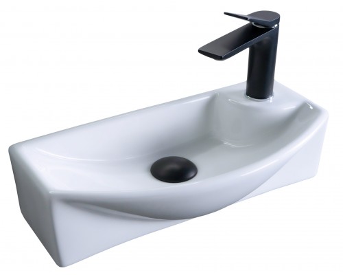 Раковина Gid 7946L 61120 подвесная белая 45.5x22x13