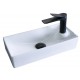 Раковина Gid N9260 61123 подвесная белая 44x22x11