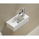 Раковина Gid N9270L 61127L подвесная белая 40.5x20.5x10.5