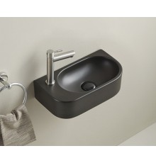 Раковина Gid Bm9274R 62204R подвесная черная матовая 40x21.5x12