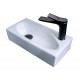 Раковина Gid N9265 51137 подвесная белая 40x20x10
