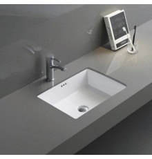 Раковина Gid Yj832 71152 встаиваемая снизу белая 50x40x18