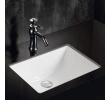 Раковина Gid Yj833 71153 встаиваемая снизу белая 61x39x19