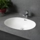 Раковина Gid Yj8004 71163 встаиваемая снизу белая 55x39.5x19