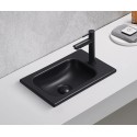 Раковина Gid Bm3340 72203 встраиваемая сверху черная матовая 40.5x26x10