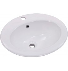 Раковина Gid 9413 71107 встраиваемая сверху белая 56x49x19
