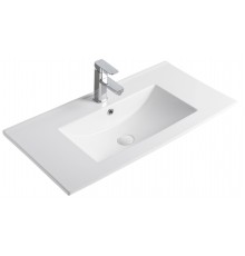 Раковина Gid NYJ803-80 71111 встраиваемая сверху белая 81x40x17