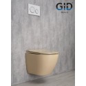 Унитаз подвесной Gid Sr2198 62210Y светло-коричневый матовый 49x36x35.5 Унитаз подвесной Gid Sr2198 62210Y светло-коричневый матовый 49x36x35.5