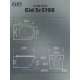 Унитаз подвесной Gid Sr2198 62210Y светло-коричневый матовый 49x36x35.5
