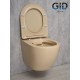 Унитаз подвесной Gid Sr2198 62210Y светло-коричневый матовый 49x36x35.5