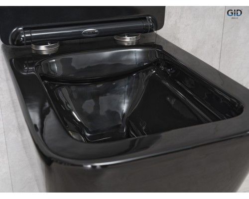 Унитаз подвесной Gid Tr2144BL 62224Y черная глянцевая 52x36x33.5 Унитаз подвесной Gid Tr2144BL 62224Y черная глянцевая 52x36x33.5