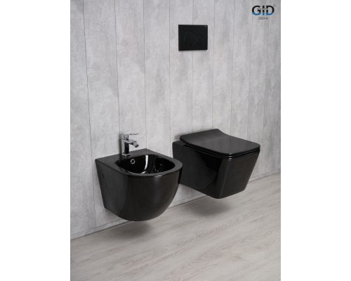 Унитаз подвесной Gid Tr2144BL 62224Y черная глянцевая 52x36x33.5 Унитаз подвесной Gid Tr2144BL 62224Y черная глянцевая 52x36x33.5