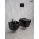 Унитаз подвесной Gid Tr2144BL 62224Y черная глянцевая 52x36x33.5