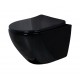 Унитаз подвесной Gid Tr2198-18 62204Y черная глянцевая 49x36x35.5