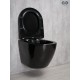 Унитаз подвесной Gid Tr2198-18 62204Y черная глянцевая 49x36x35.5