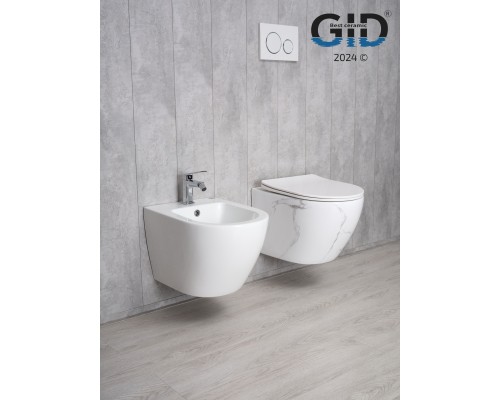 Унитаз подвесной Gid Ws2198 (СС) 62228Y под камень глянцевый 49x36x35.5