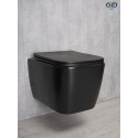 Унитаз подвесной Gid Tr2140Bm 62255Y черный матовый 51x35x37.5