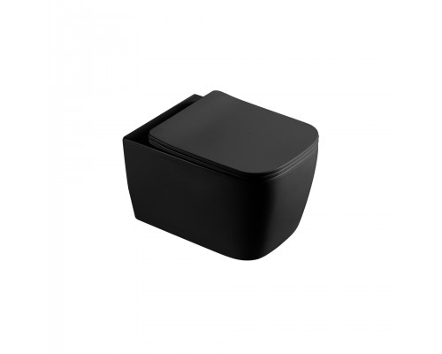 Унитаз подвесной Gid Tr2140Bm 62255Y черный матовый 51x35x37.5 Унитаз подвесной Gid Tr2140Bm 62255Y черный матовый 51x35x37.5