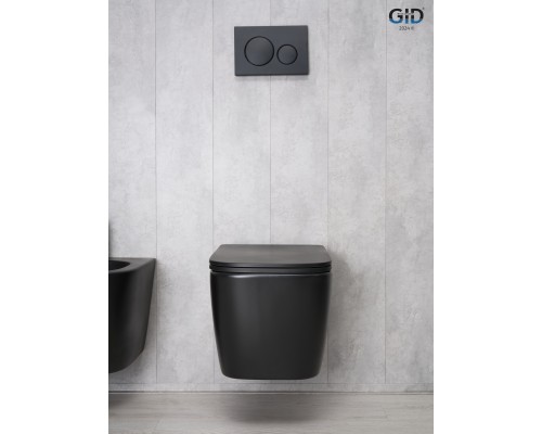 Унитаз подвесной Gid Tr2140Bm 62255Y черный матовый 51x35x37.5 Унитаз подвесной Gid Tr2140Bm 62255Y черный матовый 51x35x37.5