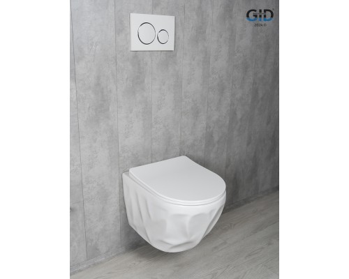Унитаз подвесной Tornado Gid Tr2196TFX 62263Y белый 49x35.5x34