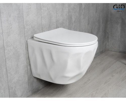 Унитаз подвесной Tornado Gid Tr2196TFX 62263Y белый 49x35.5x34