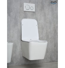 Унитаз подвесной Gid Tr2144 61109Y белый 52x36x33.5