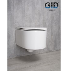 Унитаз подвесной Gid Tr2150 62233Y белый 49x36x36
