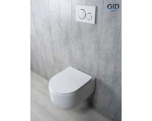Унитаз подвесной Tornado Gid Tr2133TF 62262Y белый 49x36x34