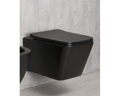 Унитаз подвесной Gid Tr2144Bm 62225Y черный матовый 52x36x33.5 Унитаз подвесной Gid Tr2144Bm 62225Y черный матовый 52x36x33.5