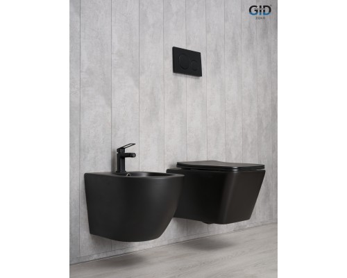 Унитаз подвесной Gid Tr2144Bm 62225Y черный матовый 52x36x33.5 Унитаз подвесной Gid Tr2144Bm 62225Y черный матовый 52x36x33.5