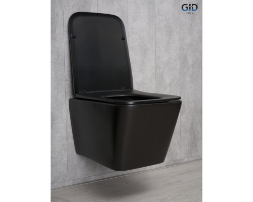 Унитаз подвесной Gid Tr2144Bm 62225Y черный матовый 52x36x33.5 Унитаз подвесной Gid Tr2144Bm 62225Y черный матовый 52x36x33.5
