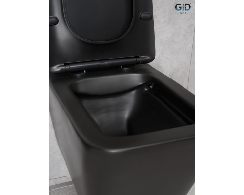 Унитаз подвесной Gid Tr2144Bm 62225Y черный матовый 52x36x33.5 Унитаз подвесной Gid Tr2144Bm 62225Y черный матовый 52x36x33.5