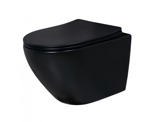 Унитаз подвесной Gid Bm2198 62226Y черный матовый 49x36x35.5 Унитаз подвесной Gid Bm2198 62226Y черный матовый 49x36x35.5