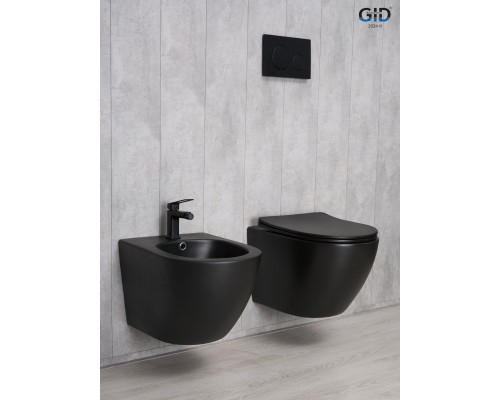 Унитаз подвесной Gid Bm2198 62226Y черный матовый 49x36x35.5 Унитаз подвесной Gid Bm2198 62226Y черный матовый 49x36x35.5