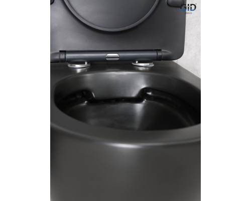 Унитаз подвесной Gid Bm2198 62226Y черный матовый 49x36x35.5 Унитаз подвесной Gid Bm2198 62226Y черный матовый 49x36x35.5