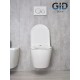 Унитаз подвесной Gid Tr2122 62234Y белый 51x36x36