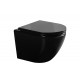 Унитаз подвесной Gid Tr2122BL 62237Y черная глянцевая 51x36x36
