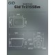 Унитаз подвесной Gid Tr2155Bm 62239Y черный матовый 51x37x35
