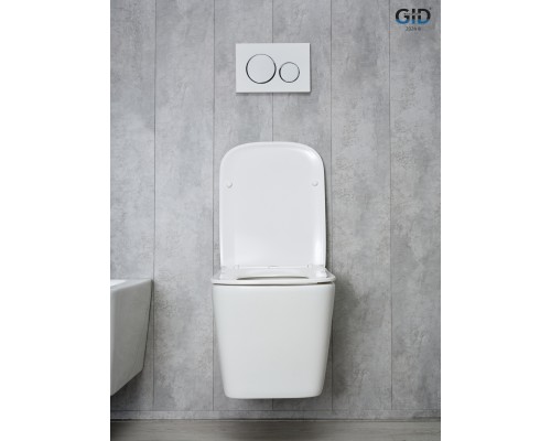 Унитаз подвесной Gid Tr2143 62257Y белый 49x34x36