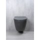 Унитаз подвесной Tornado Gid Tr2122TF-Dgm 62260Y серый матовый 49x36x36