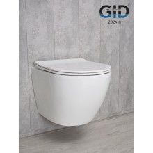 Унитаз подвесной Gid Tr2198 61107Y белый 49x36x35.5