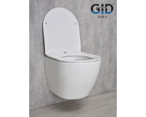 Унитаз подвесной Gid Tr2198 61107Y белый 49x36x35.5