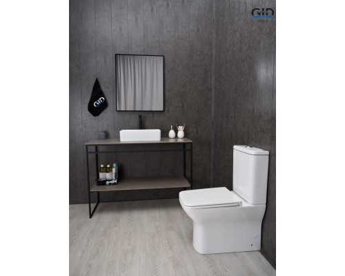 Унитаз напольный Gid Tn2125 62245Y белый 64.5x37x83