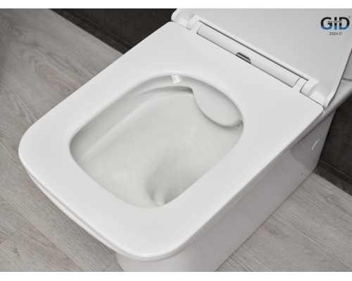 Унитаз напольный Gid Tn2125 62245Y белый 64.5x37x83