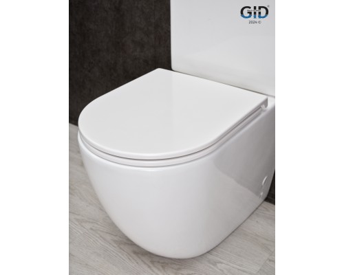 Унитаз напольный Gid Tn2188 62249Y белый 62x36x84