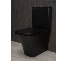Унитаз напольный Gid Tn2184Bm 62252Y черный матовый 62.5x37x83