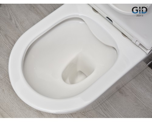 Унитаз напольный Gid Tn2189 62247Y белый 64x37x82