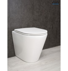 Унитаз приставной Gid TRS-263 62211Y белый 52x36x41