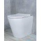Унитаз приставной Gid TRS-263 62211Y белый 52x36x41
