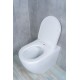 Унитаз приставной Gid TRS-269 62213Y белый 56x36.5x42